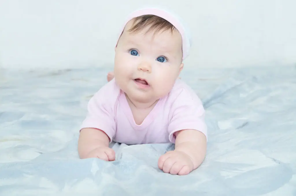 Baby with Torticollis